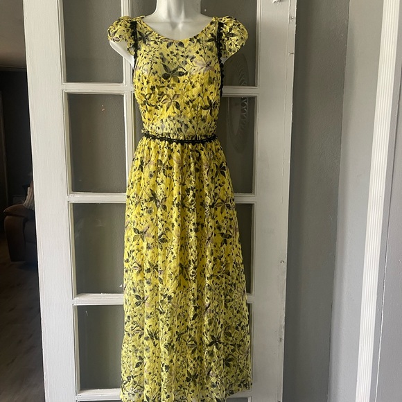 Free People Cherry Blossom Floral Lace‎ Maxi Dress - Picture 6 of 11